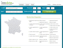 Tablet Screenshot of immoselection.com